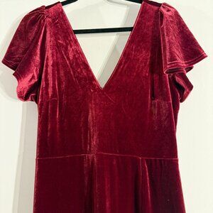 Birdy Grey Hannah Dress - Cabernet Velvet
